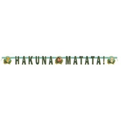 Lion King Jointed Banner 563Ft Decorative Party Supply Hakuna Matata Theme