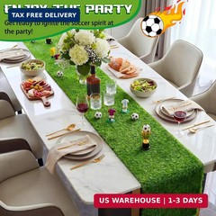 13 Pcs Soccer Birthday Party Decorations Kit, Soccer Centerpieces for Table with