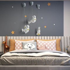XGZY Climbing Astronaut Wall Decor: 3 Pcs Astronaut Figurine Hanging Decorati…