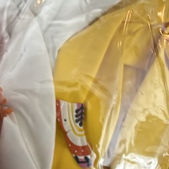 Sunshine Yellow Orange White Backdrop & Balloon Party Decoration Set for Kids