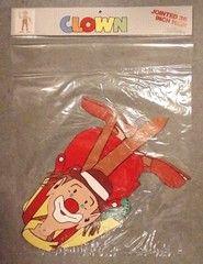 Jointed Circus Clown Cutout 36 Inch Tall Birthday Decoration – Quantity Discount