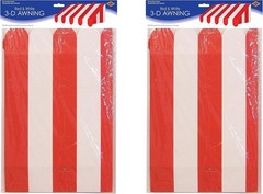 Italian Event Photo Booth Awnings, 24¾» x 8¾»