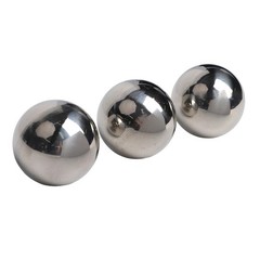 Reflective Stainless Steel Spheres for Enhancing Garden and Water Features