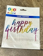 Happy Birthday Party Bundle Set Of 8 Colorful Items Included In This Pack