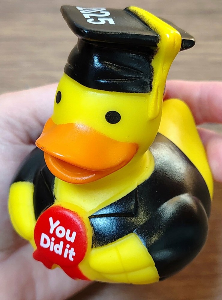 2025 Graduation Rubber Duck/You Did It-2026 GRAD 3.5 inches