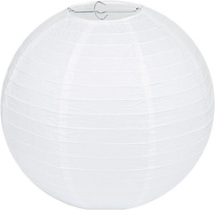 LIHAO 12 Inch White round Paper Lanterns (10 Pack)