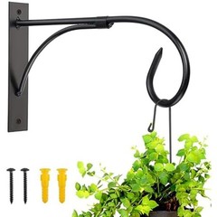 For Outdoor Hanging Basket Support for Concrete Posts Carbon Steel Black Copper
