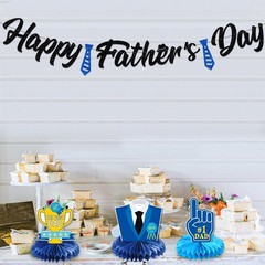 Father’s Day Decorations Banner Table Centerpiece Party Supplies Gift for Dad