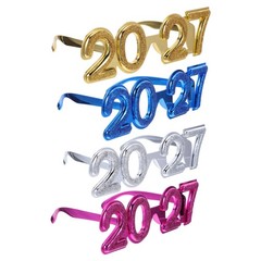 4Pcs Reusable 2027 Party Glasses Lightweight Pc New Years Eve Celebration