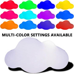 LED Inflatable Cloud Balloons for Wedding/Event/Party Decor (4.92ft)