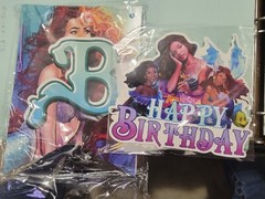 The Little Mermaid 2023 Birthday Decor 12 cupcake Toppers Banner Set For Party