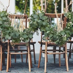 Artificial Eucalyptus Vines (3-Pack, Total 17.7Ft), Green Eucalyptus Garland