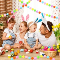 Fruit Green, Light Pink, Yellow, Orange, Purple and Blue,
