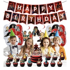50 Piece Stranger Things Themed Birthday Party Decorations ❗️ New