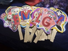 letter people, Old version 1976. girls are vowels