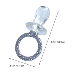 Crystal Pacifier Decoration Good Decorative Effect