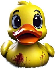 A3 Size halloween decoration Rubber Ducky 3 Pack