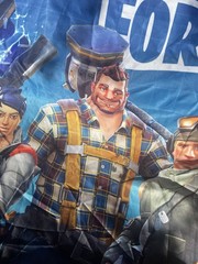 Large Fortnite Polyester Hanging Banner 76”x56”