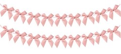 2pcs Bow Garland Banner, Ribbon Bow Party Decorations for Baby Shower Girls B…