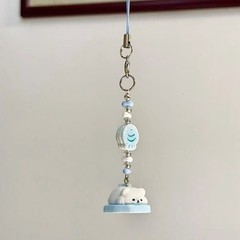 Nature Inspired Bear Keychain Pendant Accessory For Fashion Individuals