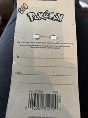 Pokémon Award Ribbon Pikachu Birthday Party Supply Blue & Yellow