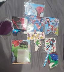 Mini Spider-Man Birthday Decorations Cartoons Spider-Man