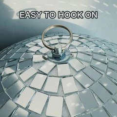 Stunning 8-Inch Rotating Disco Mirror Ball – Fun Decoration for Home & Parties