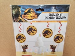 Jurassic World Decoration Kit Jurassic Park 7 Pc Birthday Party Decoration Kit