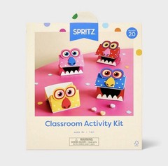 Spritz 20ct Monsters Classroom Activity and Hand Puppets Kit Teachers Supplies