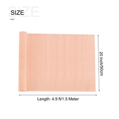 Crepe Paper Roll Crepe Paper Decor 5 ft Long 20 Inch Wide, Champagne