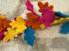 Party planning supplies- 6 backdrops, paper lanterns and fans, garland