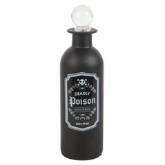 Deadly Poison Potion Vampire Blood Glass Bottle with Stopper Halloween Gothic