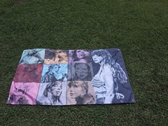 Taylor Swift 3×5 Flag Backdrop Music Star Birthday Party Photo Background Banner