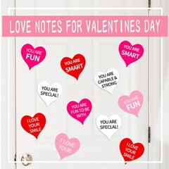 Heart Cutouts Paper Hearts Cut Outs 4 Inch Valentine Decor 180 PCS
