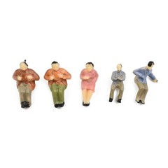 People Figures Practical Railway Train Seated Man HO Scale Hot Passenger Sitting