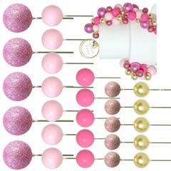 Party Supplies Elegant Cake Ornament Foam Texture for Creative Holiday Dessert