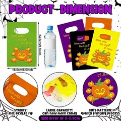 Paterr 105 Pcs Religious Halloween Party Favors 35 Christian Pumpkin Plastic …