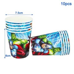 130 pcs The Avengers Birthday Party set