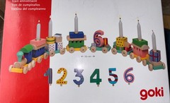 Goki Birthday Train In Original Box NWOT