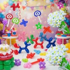 Latex Balloons 260Q Long Twisting Balloon, Birthday, Wedding, Party Decoration