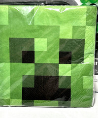 «Minecraft» Birthday Party Supplies, Napkins, Plates, Balloons, Tablecovrers and
