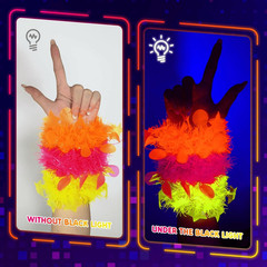 Mega-L 12 Pcs Glow in the Dark Party Bracelet, Glow in the Dark Party Supplies,