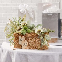 Floracraft Decorative Straw Bale 5 Inch X 6 Inch X 13 Inch Natural Mxb13S-12