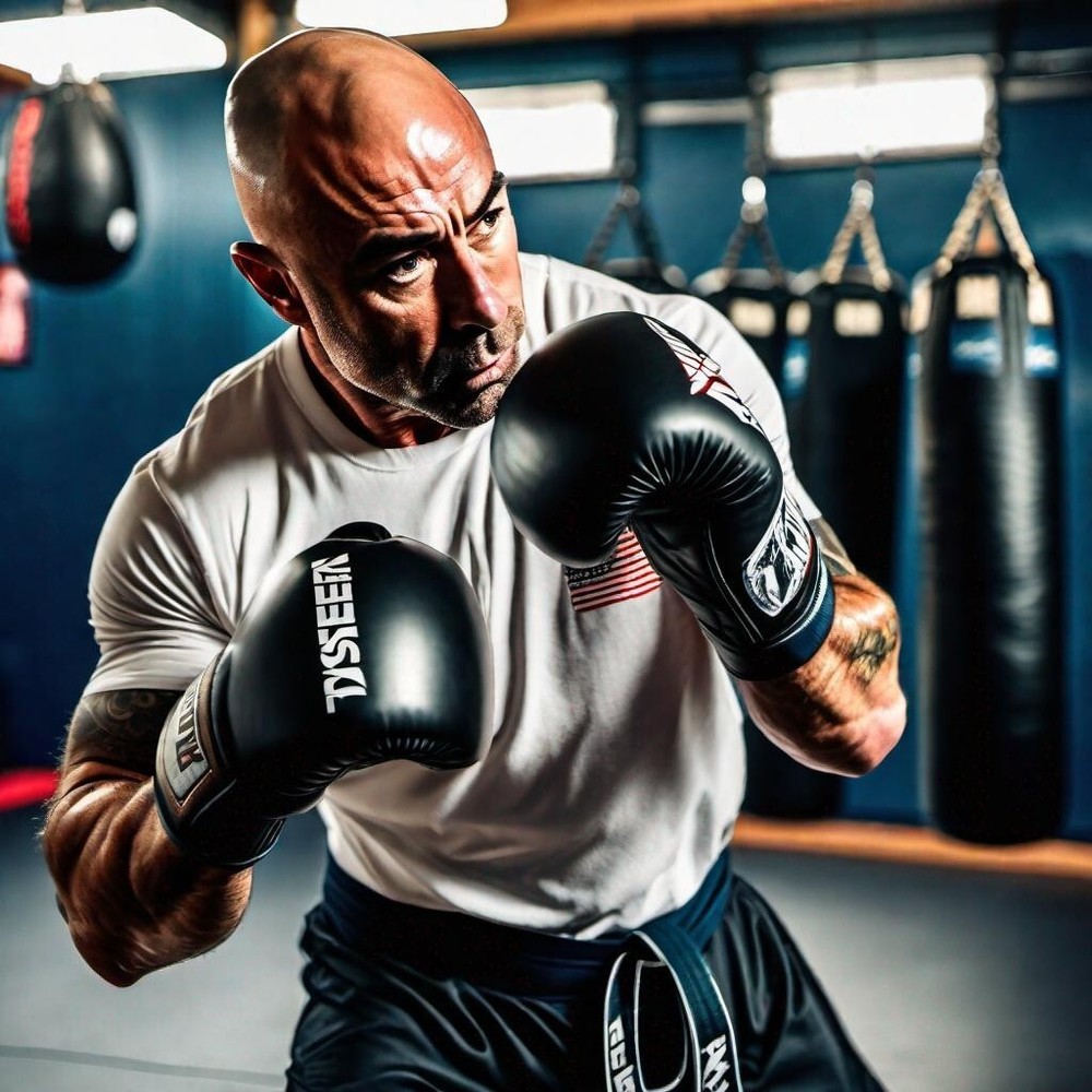 Joe Rogan Kick Boxing Inspired Fan Art Size A3
