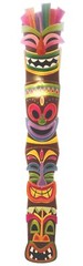 3-5ft SET-Jointed Cutout PALMTREE-FLAMINGO-TIKI Luau Graduation Party Decoration