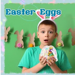 12 Pcs 6 Inch 8 Inch Jumbo Clear Easter Egg with Handles Large Transparent Ea…