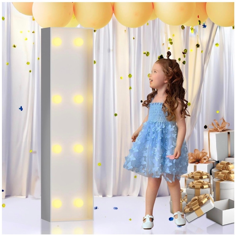 Letter i 3FT LAMP, Foam Board, LED, Battery Powered Birthday, Graduation Wedding