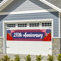 America 250th Anniversary Banner for Fence 4th of July Fourth of July Patriot…