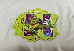 TMNT Jointed Banner «Happy Birthday» Teenage Mutant Ninja Turtles Mutant Mayhem