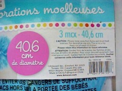 Fluffy Blue Paper Hanging Decorations 3 In Package 16 Inches It’s A Boy Idea NEW